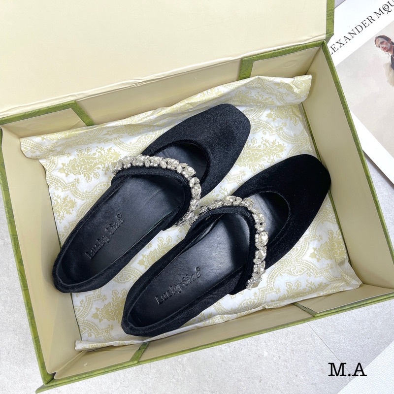 Giày búp bê quai đá fullbox