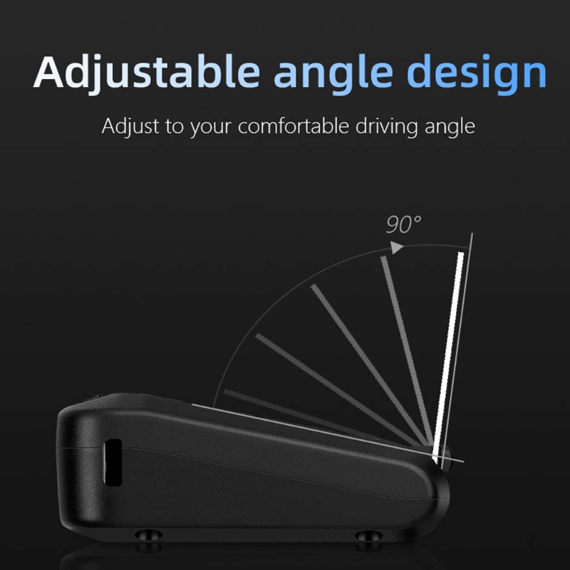 Máy Chiếu Hiển Thị HUD GPS Màn Hình HUD Kính Chắn Gió Với Chuông Báo Tốc Độ Cho Xe Hơi Xe Tải