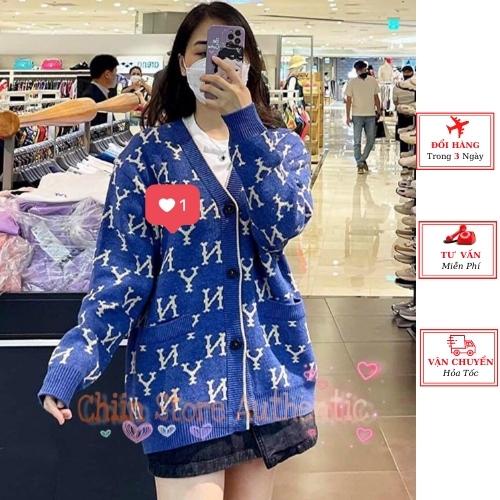 Áo khoác cardigan len nữ chữ dáng dài thu đông ulzzang Hàn Quốc yolo fashion