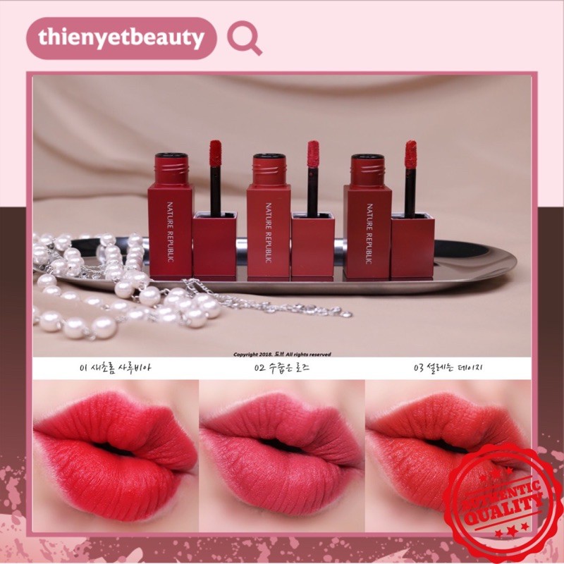 Son Nature Republic By Flower Velvet Dewy Tint 4g