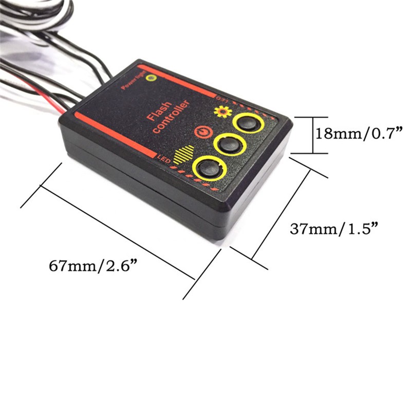 Đèn Nhấp Nháy 16 Bóng Led Cho Xe Hơi