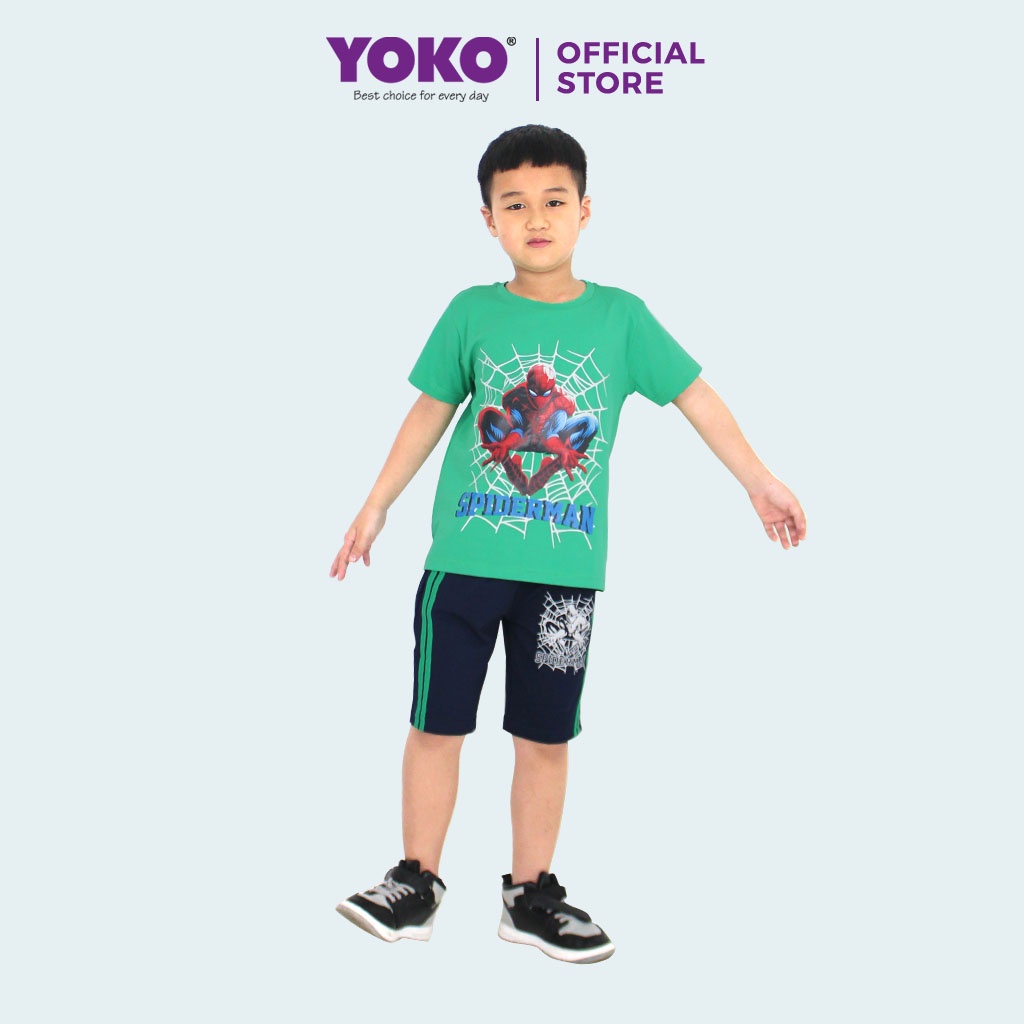 Bộ Quần Áo Thun Tay Ngắn Bé Trai (6-9 Tuổi) YOKO KID'S FASHION 21044T