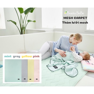 Thảm trải lõi lưới 3D siêu thông thoáng cho bé từ sơ sinh-10 tuổi nhập khẩu Bonitabebe Hàn Quốc