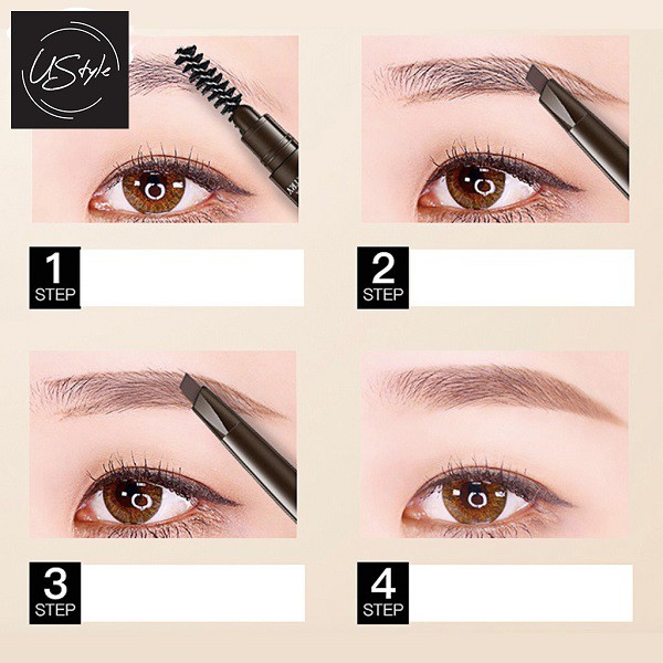 (Hàng Mới Về) Bút Kẻ Lông Mày Hai Đầu Chống Thấm Nước Lâu Trôi Với 6 Màu Lựa Chọn 783 | BigBuy360 - bigbuy360.vn