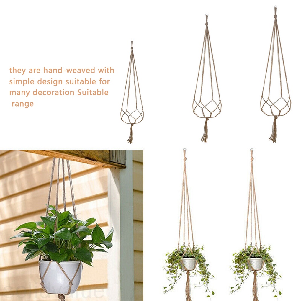 Dây treo chậu hoa dành cho trang trí ban công trong nhà