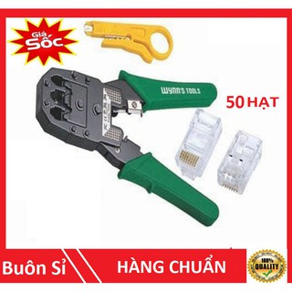 Kìm bấm mạng Tặng 50 hạt mạng