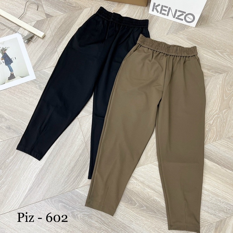 Quần baggy umi nữ co giãn tốt , baggy dài umi nữ màu đen nâu mã 602
