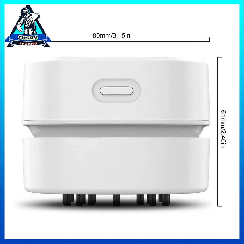 [Fitslim] Desk Vacuum Cleaner Mini Vacuum For Desk High Suction Material Crumbs Dirt