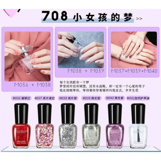 Bộ 6 lọ sơn móng tay Maycreate từ #705 - #709