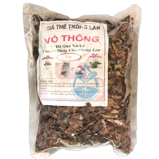 Vỏ thông size 1-2 cm đã qua xử lý - Giá thể vỏ thông trồng Phong Lan - Giá thể trồng Lan
