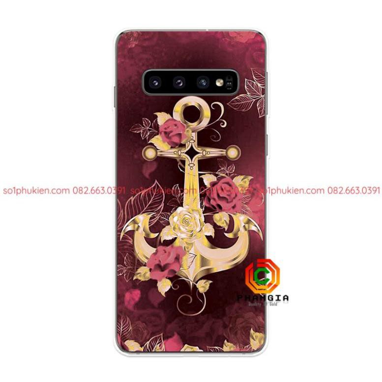 Ốp Lưng dẻo in hình đẹp Samsung Galaxy S9 S9+ S10 S10+ Plus S10e Lite Hoa hồng đẹp
