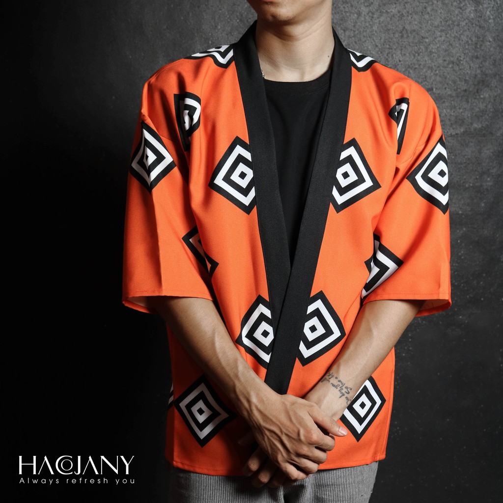 Áo khoác họa tiết Jinbei ❤ Hacojany ❤ Áo khoác mỏng phong cách Nhật - Áo Khoác Form rộng đủ size nam nữ | BigBuy360 - bigbuy360.vn