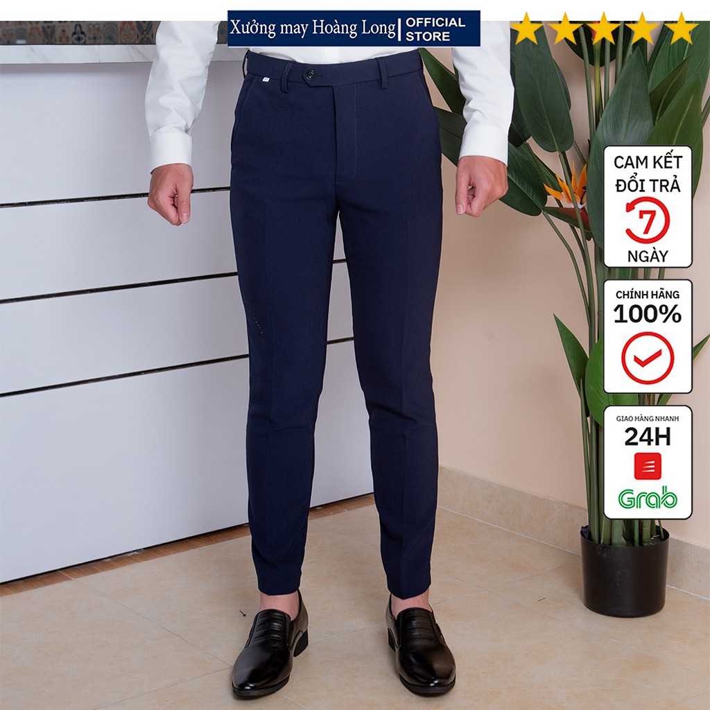 Quần tây nam vải tuyết mưa mềm mịn co giãn Hàn Quốc | BigBuy360 - bigbuy360.vn