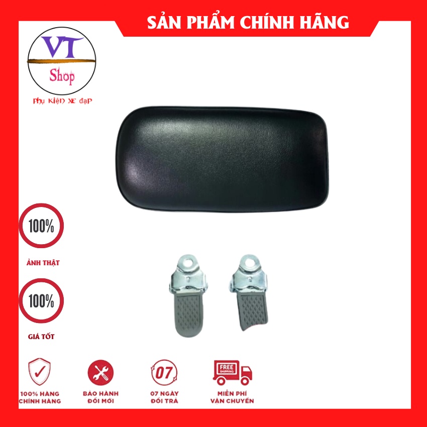 Bộ nệm  sau và gác chân xếp xe đạp
