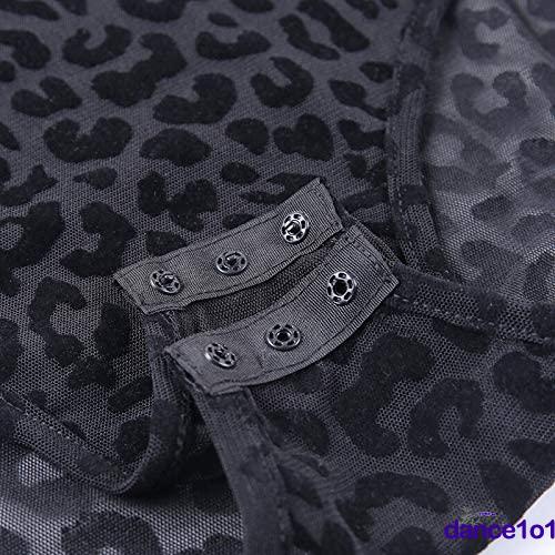 Bộ Bodysuit Lưới Xuyên Thấu Gợi Cảm Cho Nữ
