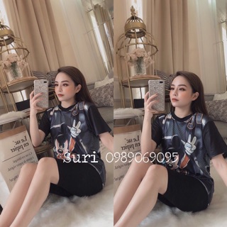 Bộ thun lạnh lửng