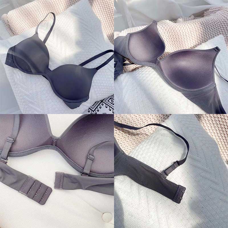 Áo ngực không gọng có mút nâng ngực thiết kế quyến rũ cho nữ