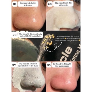 Miếng Đẩy Mụn Đầu Đen Ciracle Goodbye Blackhead
