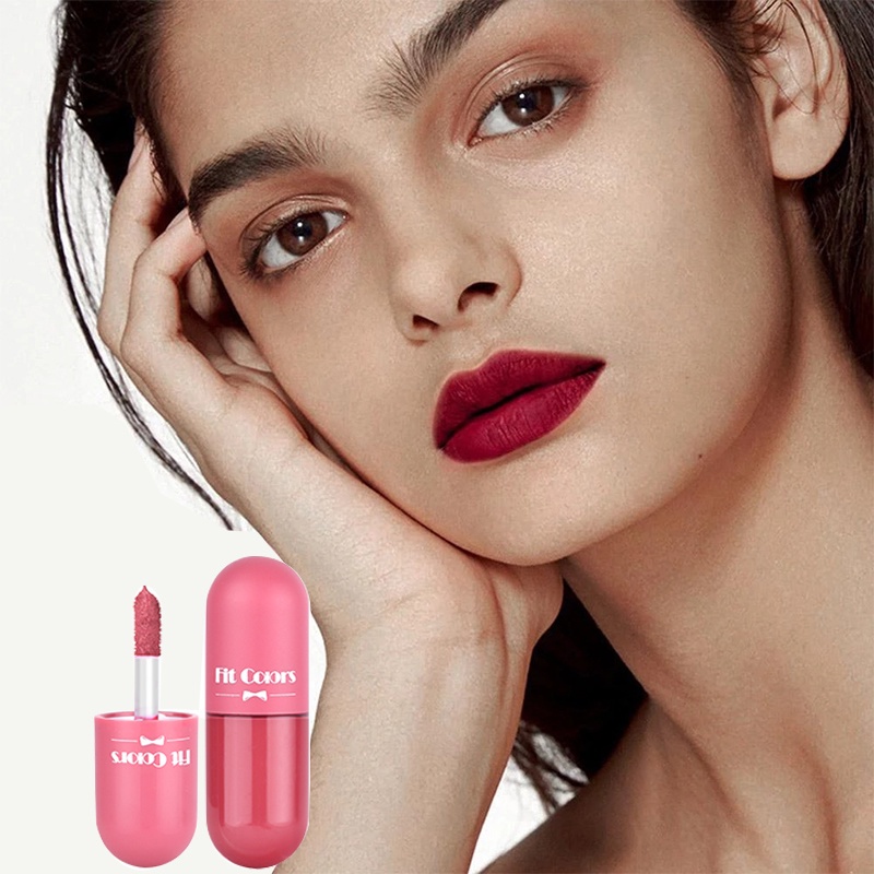 Son Kem Lì Mini Chống Dính Cốc Không Thấm Nước Dưỡng Ẩm Lâu Trôi