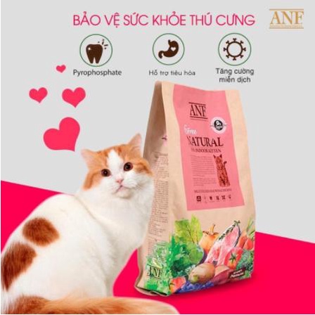 Thức Ăn Mèo Hữu Cơ ANF gói 200g, Đầy Đủ Chất Dinh Dưỡng Tăng Cường Hệ Miễn Dịch