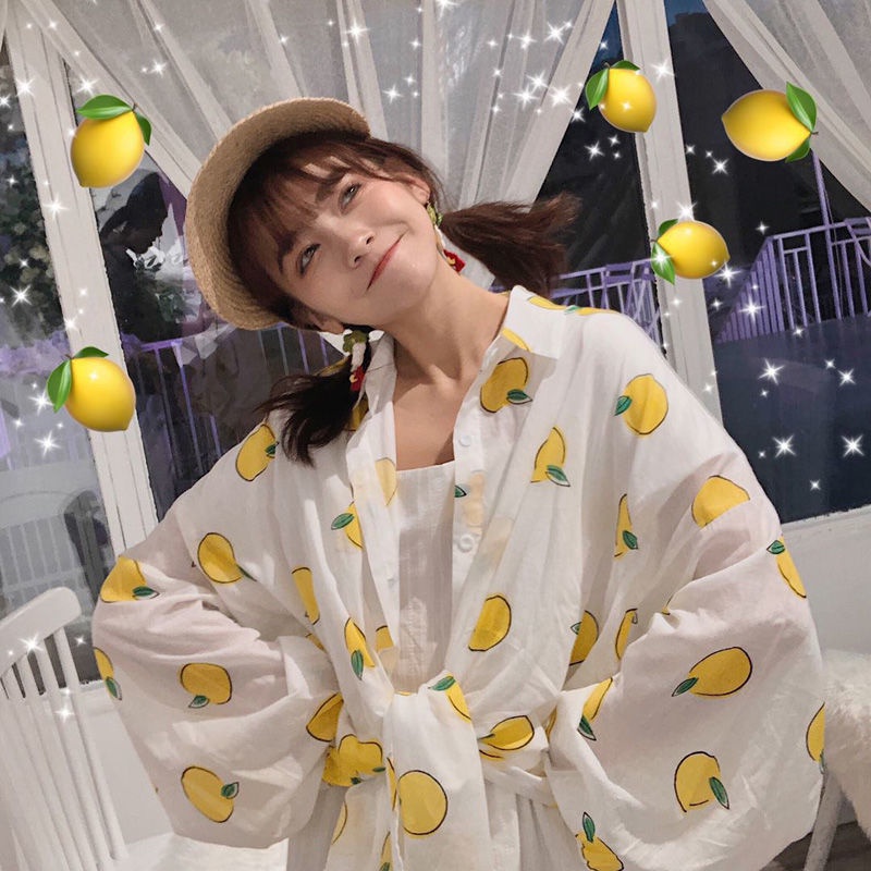 Jiashucheng Áo Khoác Chiffon Mỏng Chống Nắng Dáng Rộng Phong Cách Hàn Quốc Thời Trang Mùa Hè Cho Nữ