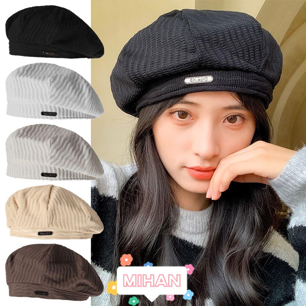 Mũ Beret Màu Trơn Phong Cách Cổ Điển MIHAN1