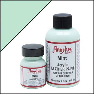 Màu Angelus Acrylic Leather Paint vẽ trên chất liệu da, vải - Màu Mint