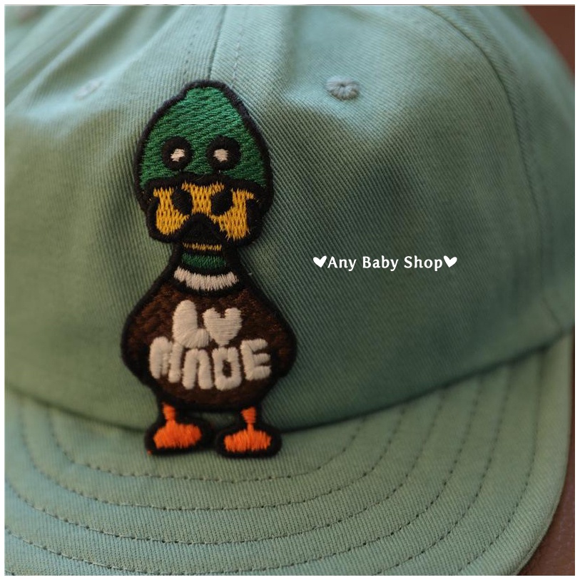 Mũ nón Hiphop Snapback vành mềm cho bé trai và bé gái hình chú vịt xanh nhiều màu cực hot ❣❣ ❣❣