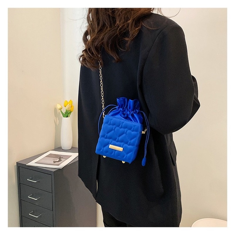 Túi Dây Rút Đeo Chéo Màu Sắc Kẹo Ngọt NB00365