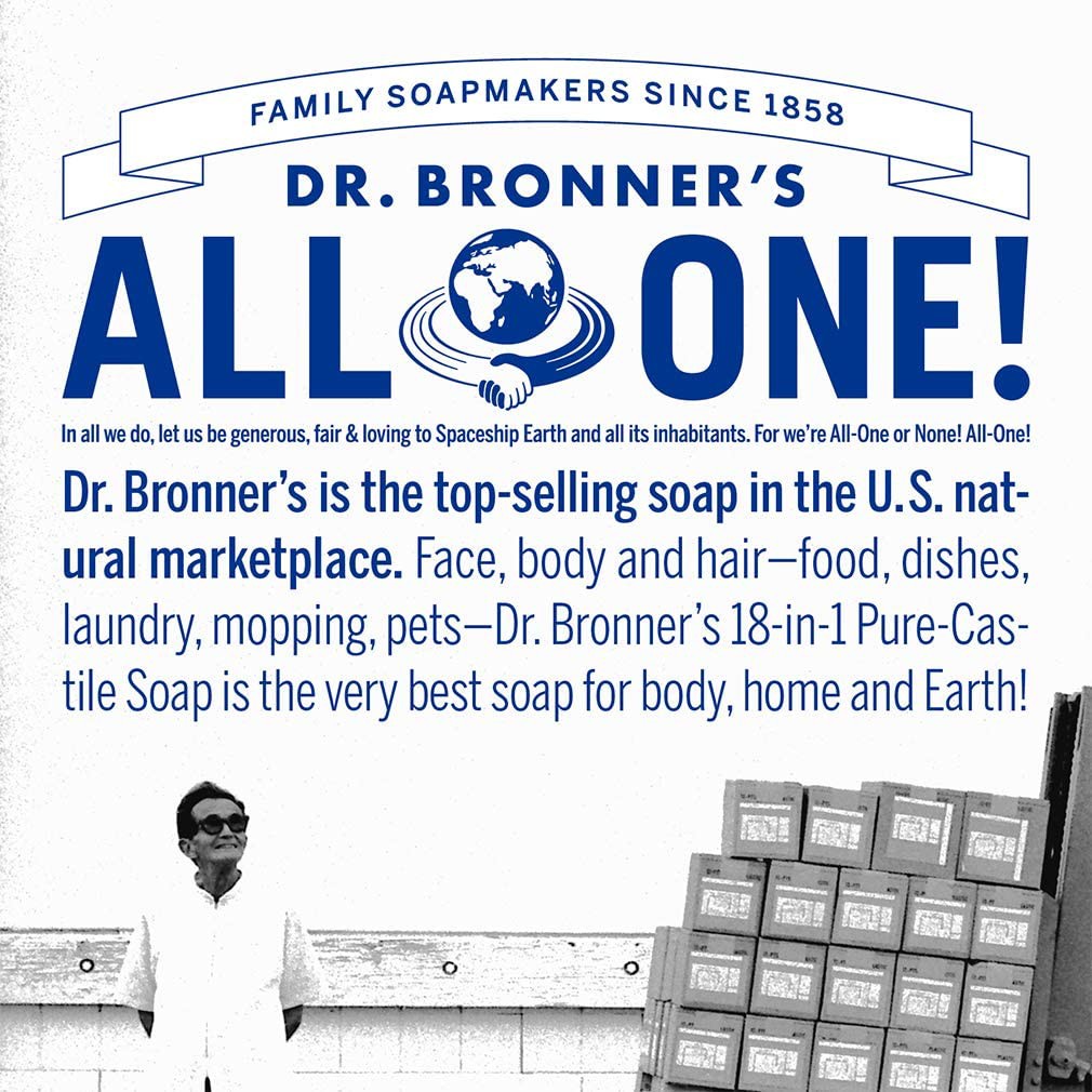 Xà phòng hữu cơ đa năng Dr. Bronner’s Organic Multipurpose Soap