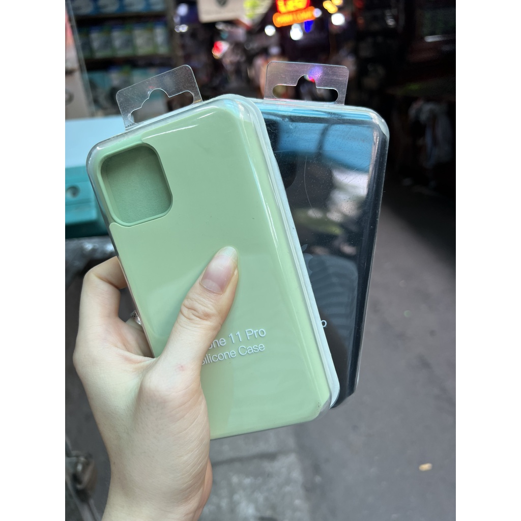 Bao da ốp 2 mặt chống bẩn lót nỉ trong x / xs / 11 / pro / max