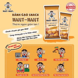 Bánh gạo snack want mật ong