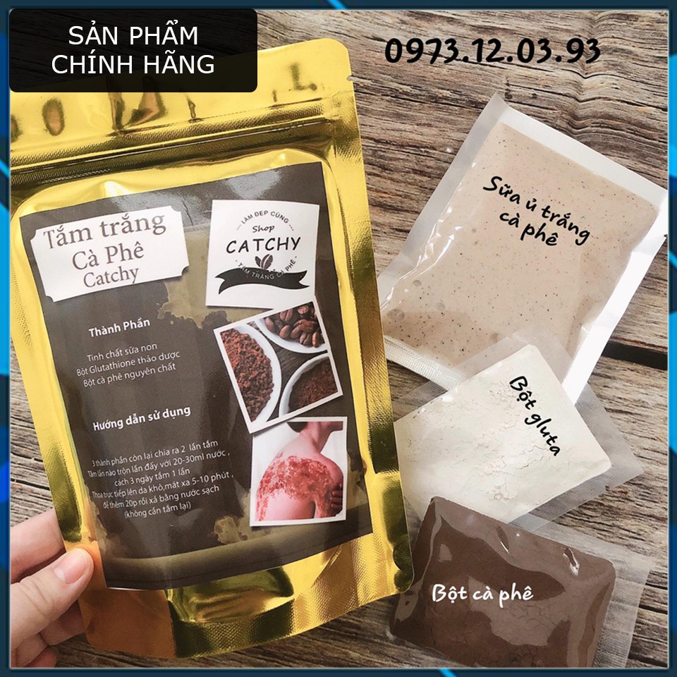 Combo 2 Tắm trắng Cà Phê 𝗕𝗔́𝗡 𝗖𝗛𝗔̣𝗬 𝗡𝗛𝗔̂́𝗧 Siêu trắng, An Toàn