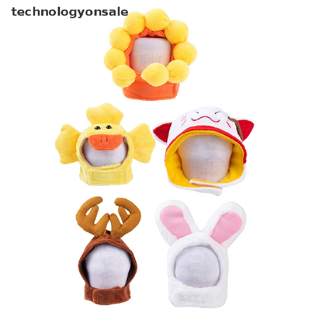 1 mũ hình chú thỏ / tuần lộc / hoa hướng dương xinh xắn cho thú cưng