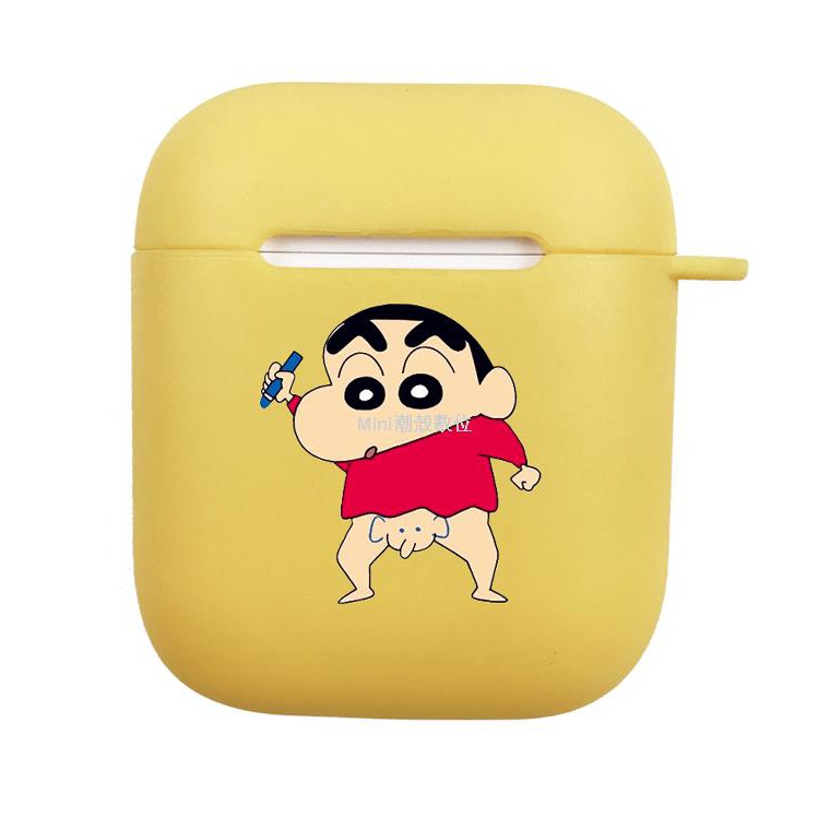Vỏ Bảo Vệ Hộp Sạc Tai Nghe Airpods Pro / 2 / 3 Hình Cậu Bé Bút Chì Shin Hoạt Hình Đáng Yêu | BigBuy360 - bigbuy360.vn