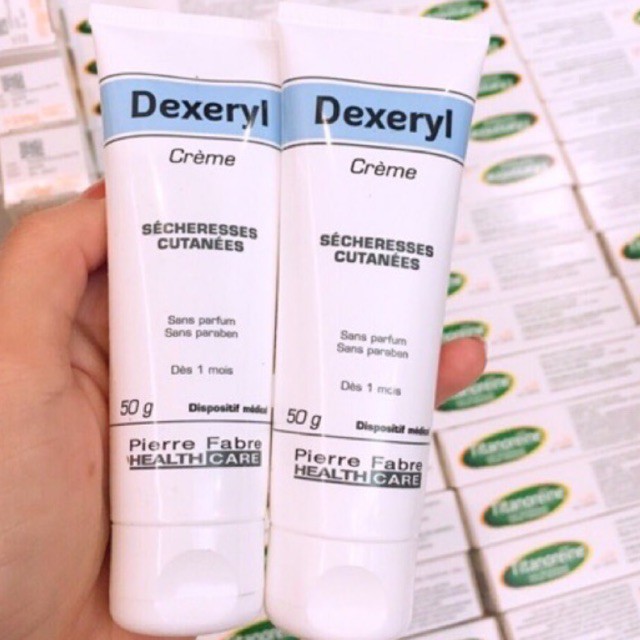 Kem dưỡng da trị nẻ - hăm tã - tràm sữa Dexeryl xuất xứ từ Pháp