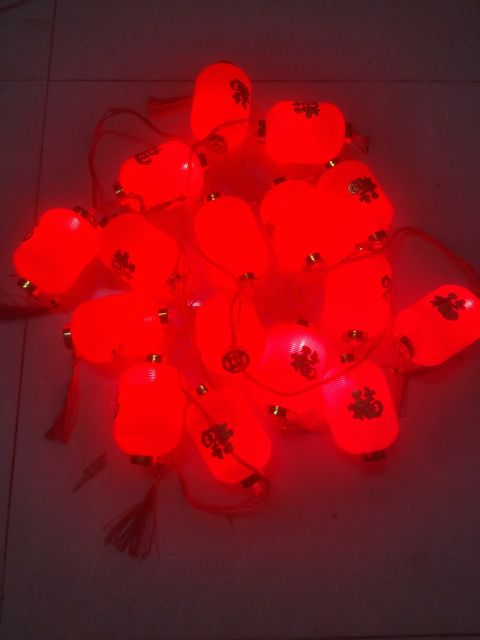 Dây đèn lồng trang trí cao cấp lễ tết, liên hoan, cưới hỏi