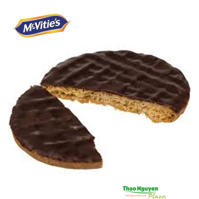 Bánh Quy Lúa Mỳ Nguyên cám Socola Sữa McVities Digestive Milk chocolate 200g - Anh