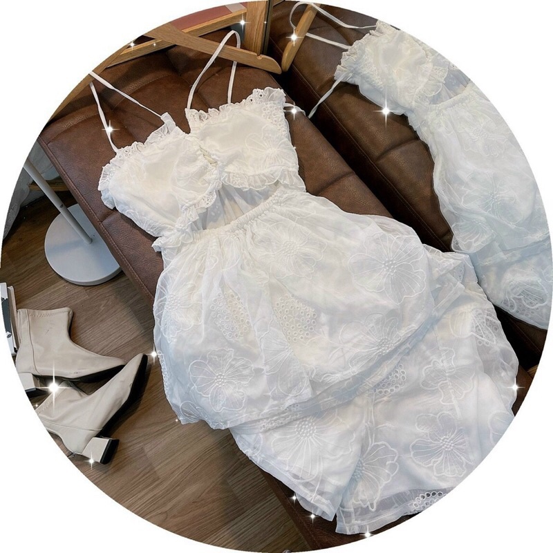 💥CÓ SẴN💥Set 2 dây ren xô mùa hè 🔔ẢNH THẬT🔔