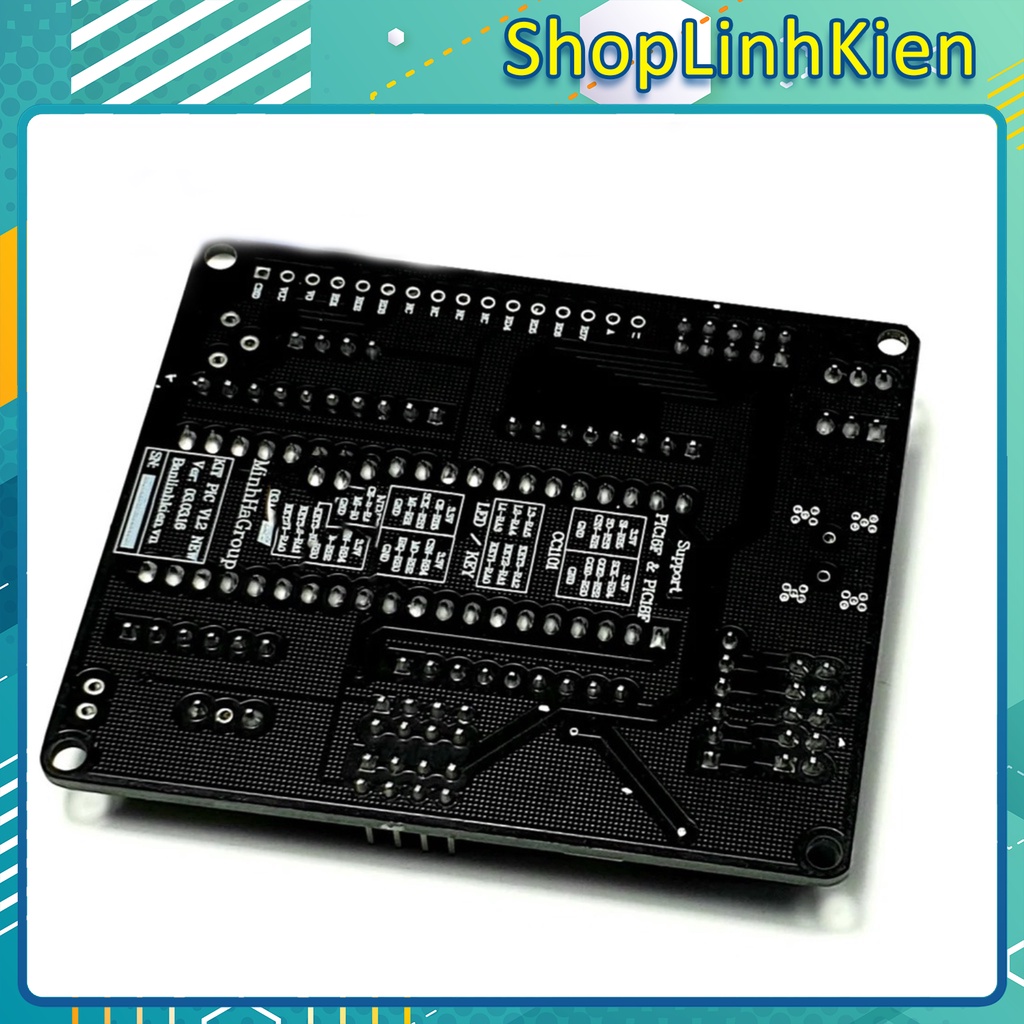 Kit PIC V1 NEW ra chân 40 chân 16F877A/ 16F887/ 18F4550