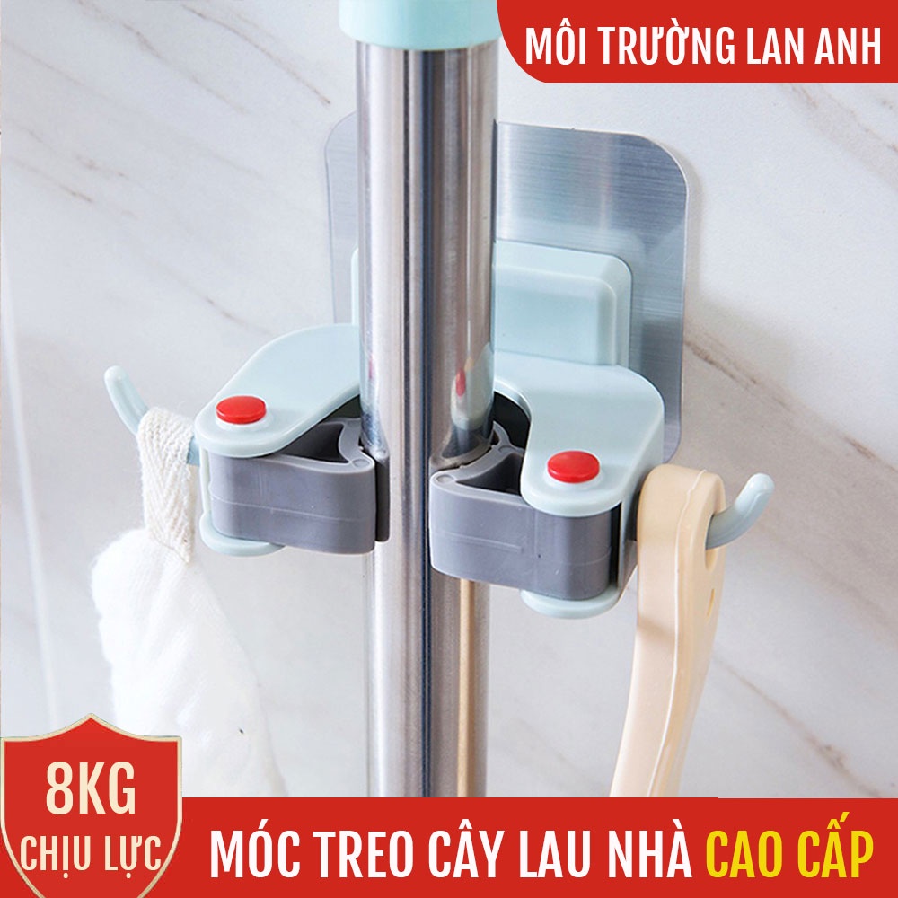 Móc treo cây lau nhà cao cấp Kitimop-T1 [HÀNG LOẠI 1] đa năng, tiện lợi, chịu lực 8kg