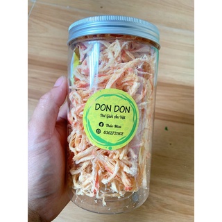 (FREESHIP) MỰC XÉ SỢI HẤP NƯỚC DỪA 200Gram