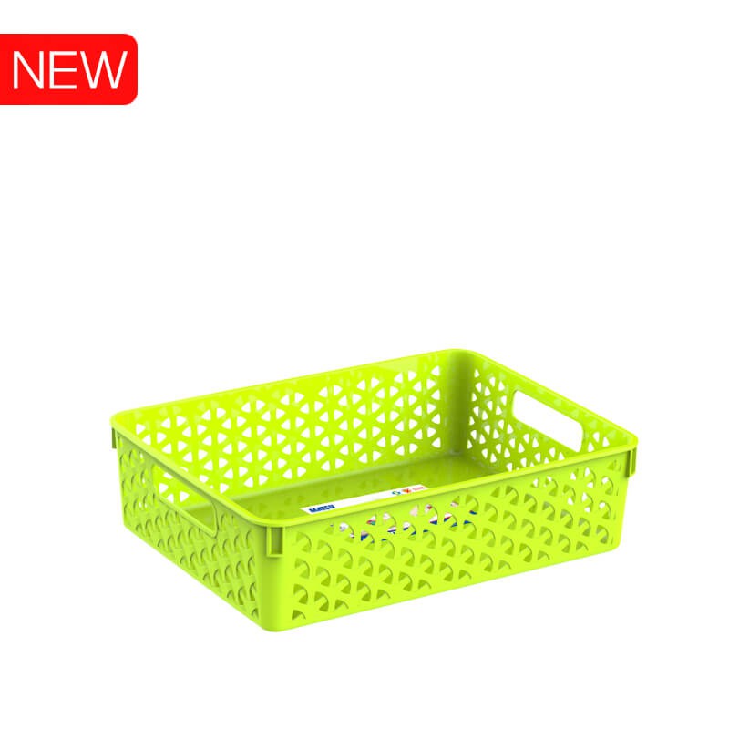 Combo 10 Rổ nhựa chữ nhật đan Duy Tân- GIAO NHANH 1H