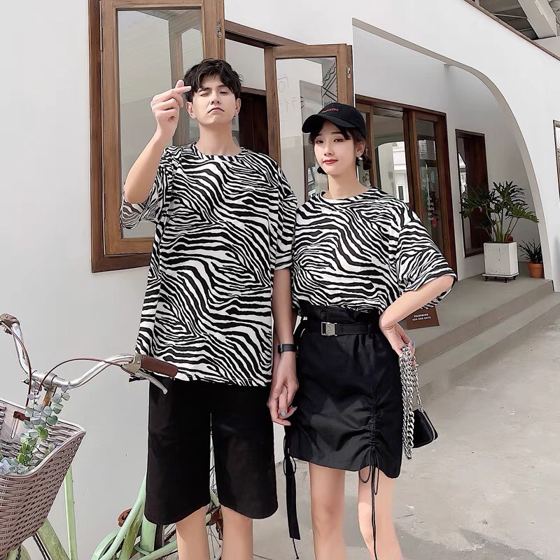 {Có Size} Áo Thun bò sữa tay lỡ From rộng UNISEX