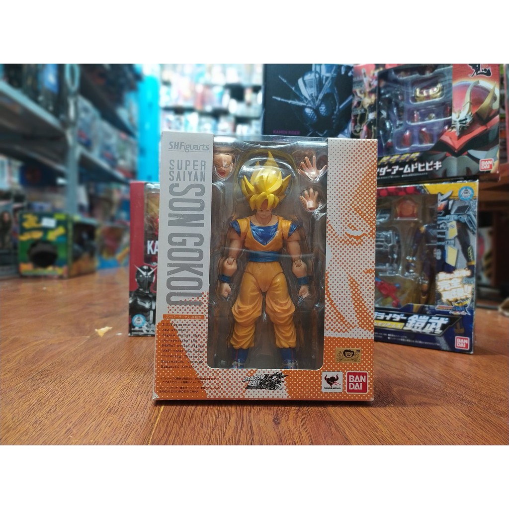 MÔ HÌNH NHÂN VẬT 7 VIÊN NGỌC RỒNG DRAGON BALL SHF SUPER SAIYAN SON GOKU 2ND