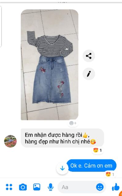 Chân Váy Jean Dáng Dài , Thêu Hoa LOT STORE MKZJ01 - MIKIMZA | BigBuy360 - bigbuy360.vn
