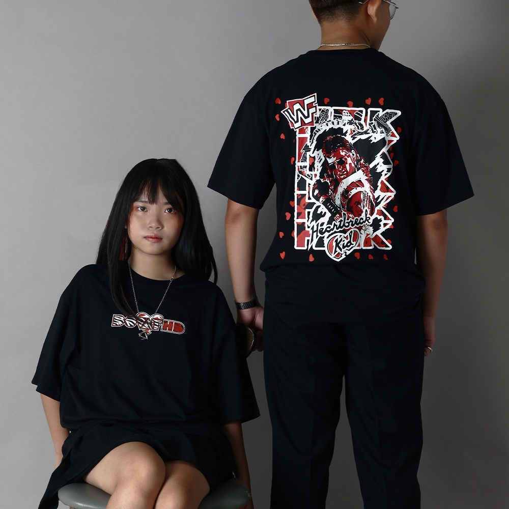 Áo thun UNISEX cổ tròn HDVERSE Shawn Michaels HBK WWE vải cotton 4 chiều thoáng mát, form cổ điển