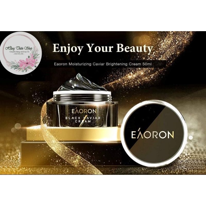 Kem dưỡng trứng cá hồi đen Eaoron Black Caviar 50g