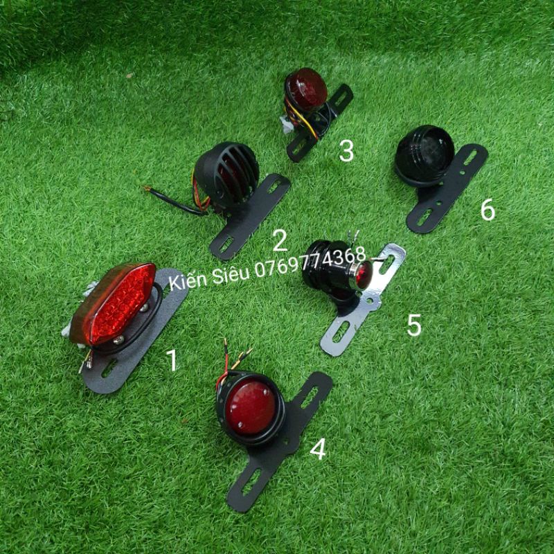 Đèn hậu cafe racer classic phù hợp GD110,GPX 125, Husky 125