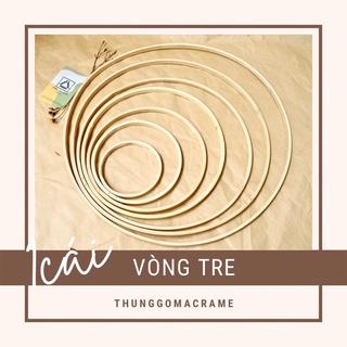 Vòng tre thủ công làm dreamcatcher/macrame/ nguyên liệu trang trí handmade